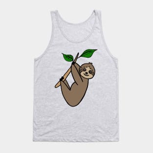 Cute Sloth Tank Top